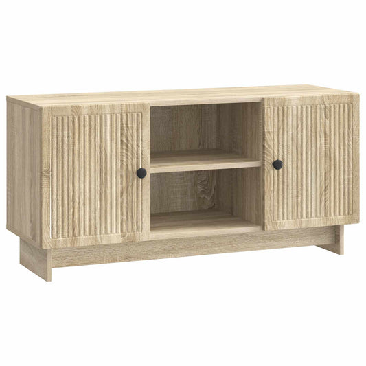 TV Cabinet 102 x 34.5 x 50 cm Sonoma Oak Engineered Wood TV Cabinet 102 x 34.5 x 50 cm Sonoma Oak Engineered Wood