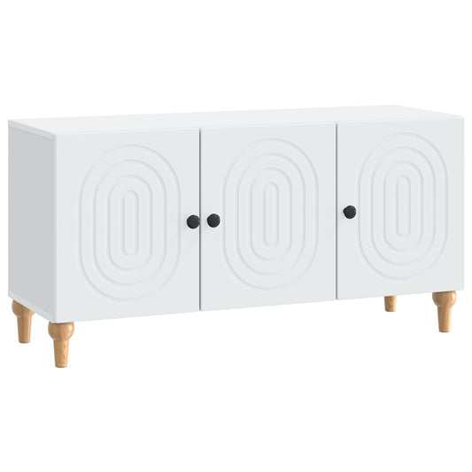 TV Cabinet White 99 x 34.5 x 50 cm Engineered Wood TV Cabinet White 99 x 34.5 x 50 cm Engineered Wood