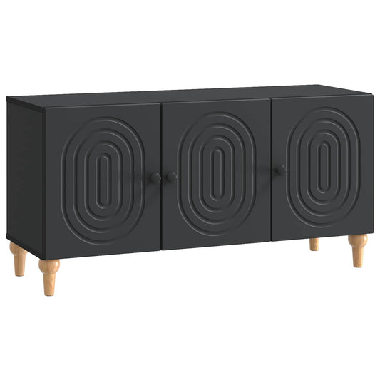TV Cabinet Black 99 x 34.5 x 50 cm Engineered Wood TV Cabinet Black 99 x 34.5 x 50 cm Engineered Wood