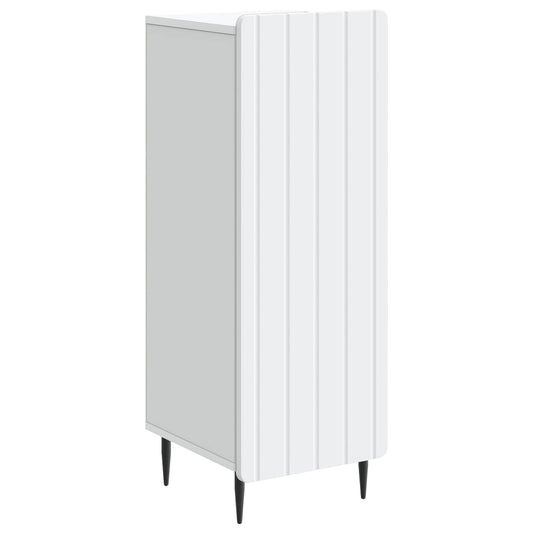 Sideboard White 34.5 x 33 x 92 cm Engineered Wood Sideboard White 34.5 x 33 x 92 cm Engineered Wood