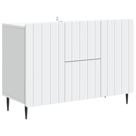Sideboard White 89 x 34.5 x 62 cm Engineered Wood Sideboard White 89 x 34.5 x 62 cm Engineered Wood