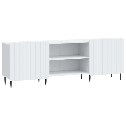 TV Cabinet White 150 x 31 x 52 cm Engineered Wood TV Cabinet White 150 x 31 x 52 cm Engineered Wood