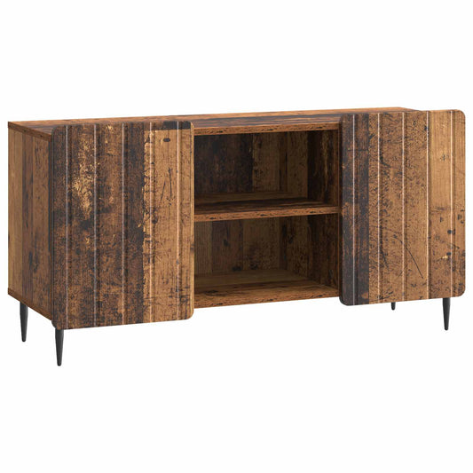 TV Cabinet Old Wood 102 x 34.5 x 52 cm Engineered Wood TV Cabinet Old Wood 102 x 34.5 x 52 cm Engineered Wood