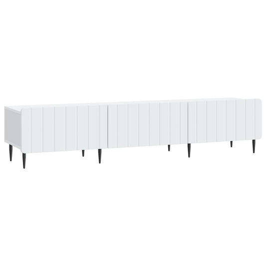 TV Cabinet with Drawer White 147 x 34.5 x 32 cm Engineered Wood TV Cabinet with Drawer White 147 x 34.5 x 32 cm Engineered Wood
