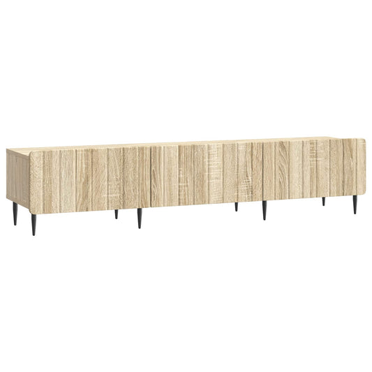 TV Cabinet Sonoma Oak 147 x 34.5 x 32 cm Engineered Wood TV Cabinet Sonoma Oak 147 x 34.5 x 32 cm Engineered Wood