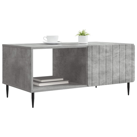 Coffee Table Concrete Grey 90 x 50 x 40 cm Engineered Wood Coffee Table Concrete Grey 90 x 50 x 40 cm Engineered Wood