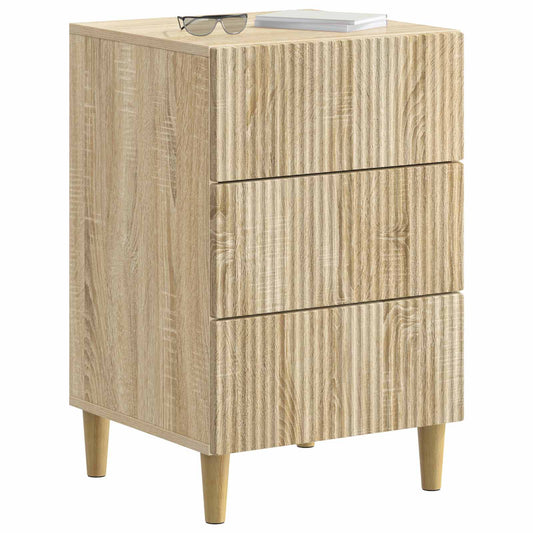 Bedside Cabinet Sonoma Oak 43 x 41 x 66.5 cm Engineered Wood Bedside Cabinet Sonoma Oak 43 x 41 x 66.5 cm Engineered Wood
