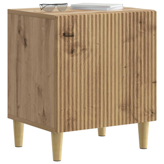 Bedside Cabinet Artisan Oak 43 x 34.5 x 50 cm Engineered Wood Bedside Cabinet Artisan Oak 43 x 34.5 x 50 cm Engineered Wood