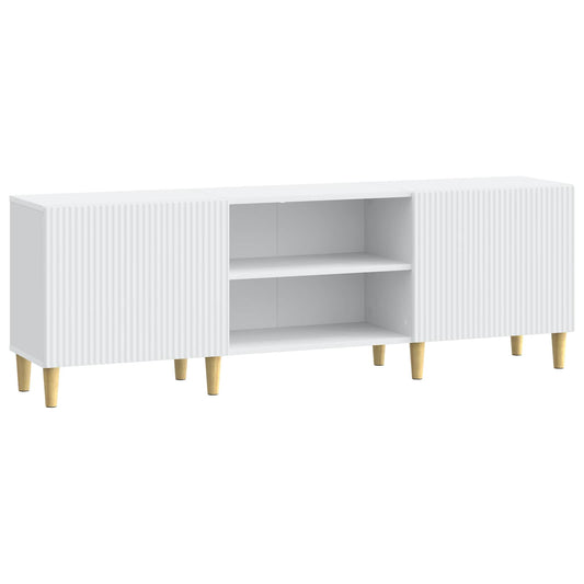 TV Cabinet White 150 x 31 x 50 cm Engineered Wood TV Cabinet White 150 x 31 x 50 cm Engineered Wood
