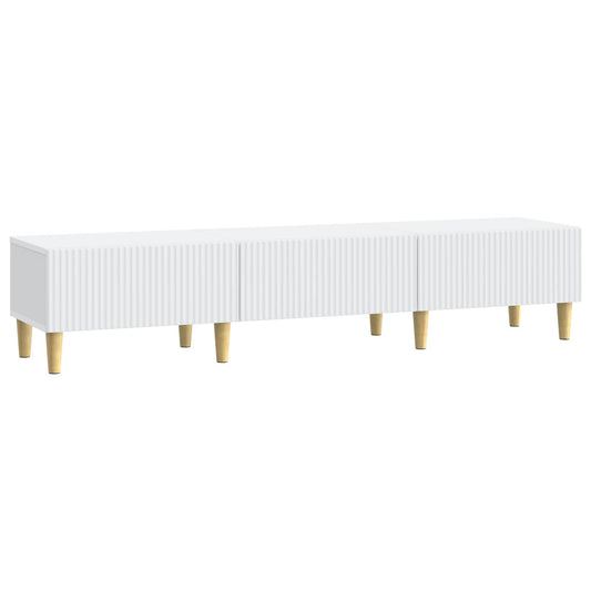 TV Cabinet with Drawer White 147 x 34.5 x 30 cm Engineered Wood TV Cabinet with Drawer White 147 x 34.5 x 30 cm Engineered Wood