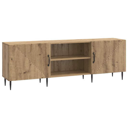 TV Cabinet Artisan Oak 150 x 31 x 50 cm Engineered Wood TV Cabinet Artisan Oak 150 x 31 x 50 cm Engineered Wood