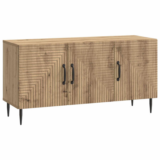 TV Cabinet Artisan Oak 99 x 34.5 x 50 cm Engineered Wood TV Cabinet Artisan Oak 99 x 34.5 x 50 cm Engineered Wood
