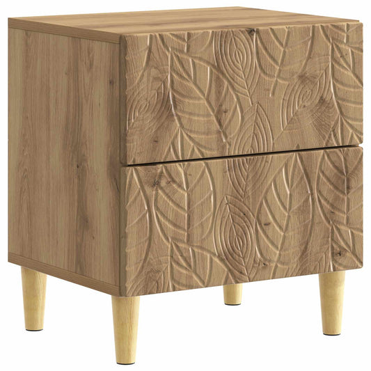 Bedside Table Artisan Oak 43 x 34.5 x 48 cm Engineered Wood Bedside Table Artisan Oak 43 x 34.5 x 48 cm Engineered Wood
