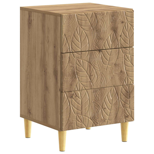 Bedside Table Artisan Oak 43 x 39.5 x 66.5 cm Engineered Wood Bedside Table Artisan Oak 43 x 39.5 x 66.5 cm Engineered Wood