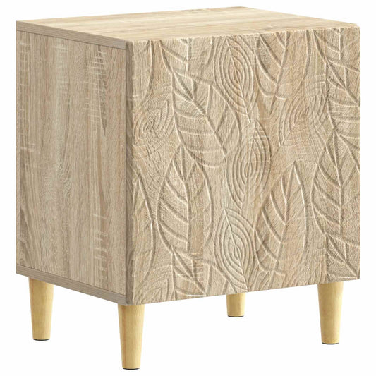 Bedside Table 2 pcs Sonoma Oak 43 x 34.5 x 50 cm Bedside Table 2 pcs Sonoma Oak 43 x 34.5 x 50 cm