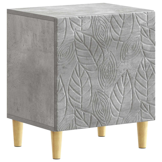 Bedside Table 2 pcs Concrete Grey 43 x 34.5 x 50 cm Bedside Table 2 pcs Concrete Grey 43 x 34.5 x 50 cm