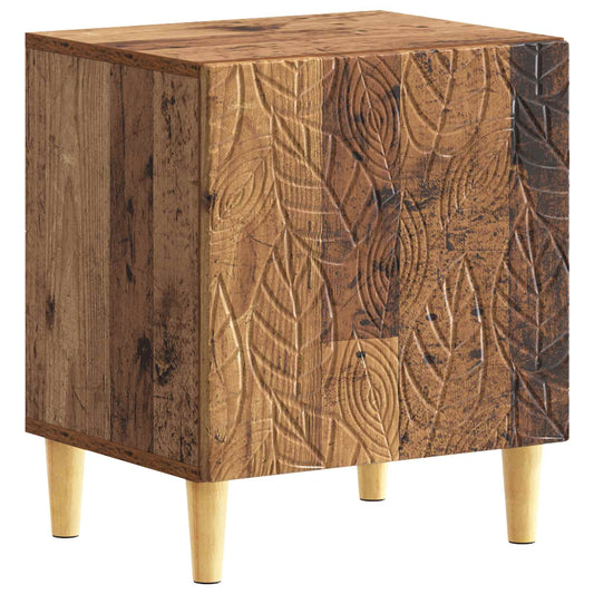 Bedside Table 2 pcs Old Wood 43 x 34.5 x 50 cm Engineered Wood Bedside Table 2 pcs Old Wood 43 x 34.5 x 50 cm Engineered Wood