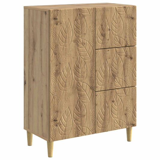 Sideboard Artisan Oak 66 x 34.5 x 90 cm Engineered Wood Sideboard Artisan Oak 66 x 34.5 x 90 cm Engineered Wood