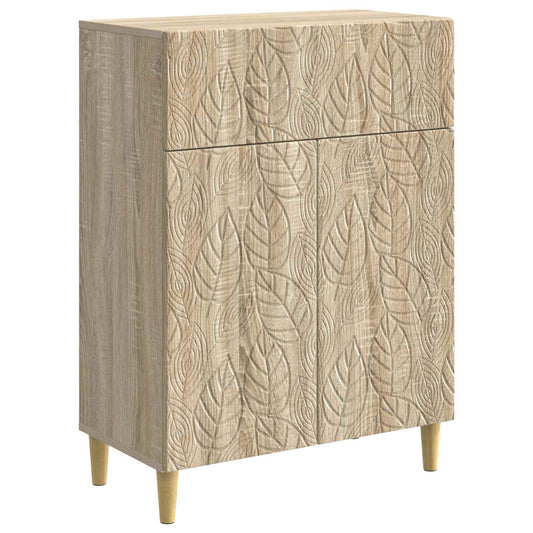 Sideboard Sonoma Oak 66 x 34.5 x 90 cm Engineered Wood Sideboard Sonoma Oak 66 x 34.5 x 90 cm Engineered Wood