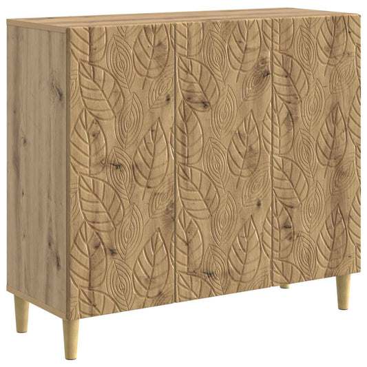 Sideboard Artisan Oak 89 x 34.5 x 80 cm Engineered Wood Sideboard Artisan Oak 89 x 34.5 x 80 cm Engineered Wood