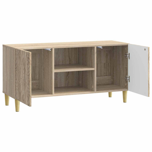 TV Cabinet 102 x 34.5 x 50 cm Sonoma Oak Engineered Wood TV Cabinet 102 x 34.5 x 50 cm Sonoma Oak Engineered Wood