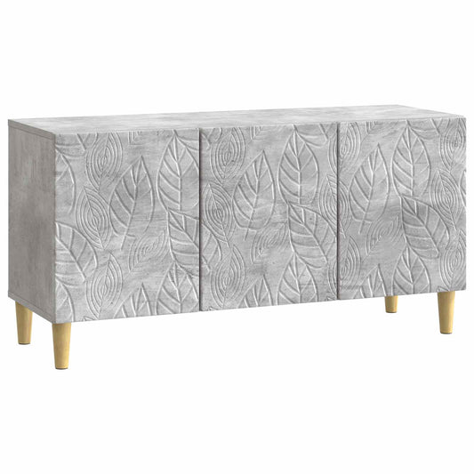 TV Cabinet 99 x 34.5 x 50 cm Concrete Grey Engineered Wood TV Cabinet 99 x 34.5 x 50 cm Concrete Grey Engineered Wood
