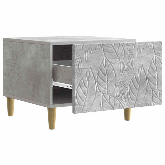 Coffee Table Concrete Grey 50 x 49 x 40 cm Engineered Wood Coffee Table Concrete Grey 50 x 49 x 40 cm Engineered Wood