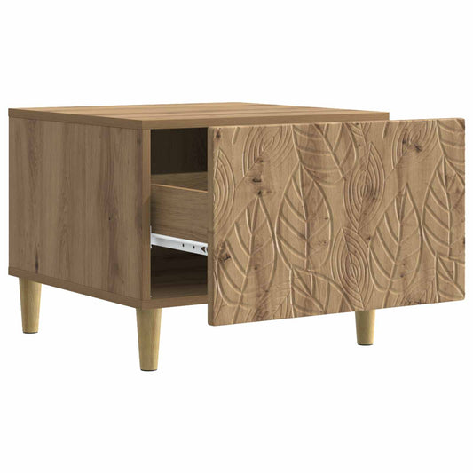 Coffee Table Artisan Oak 50 x 49 x 40 cm Engineered Wood Coffee Table Artisan Oak 50 x 49 x 40 cm Engineered Wood
