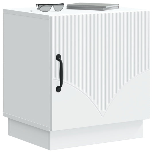 Bedside Table 2 pcs White 43 x 34.5 x 47 cm Engineered Wood Bedside Table 2 pcs White 43 x 34.5 x 47 cm Engineered Wood