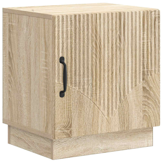 Bedside Table Sonoma Oak 43 x 34.5 x 47 cm Engineered Wood Bedside Table Sonoma Oak 43 x 34.5 x 47 cm Engineered Wood