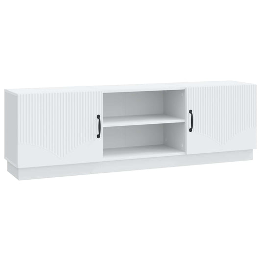 TV Cabinet White 150 x 31 x 47 cm Engineered Wood TV Cabinet White 150 x 31 x 47 cm Engineered Wood