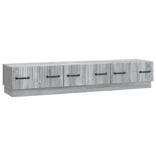 TV Cabinet Grey Sonoma 147 x 34.5 x 27 cm Engineered Wood TV Cabinet Grey Sonoma 147 x 34.5 x 27 cm Engineered Wood