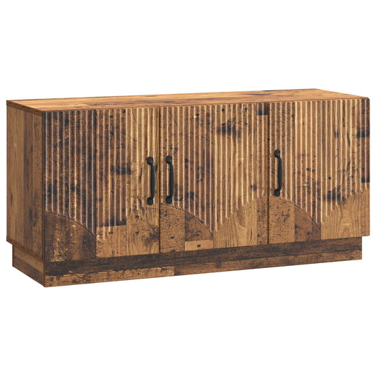 TV Cabinet Old Wood 99 x 34.5 x 47 cm Engineered Wood TV Cabinet Old Wood 99 x 34.5 x 47 cm Engineered Wood