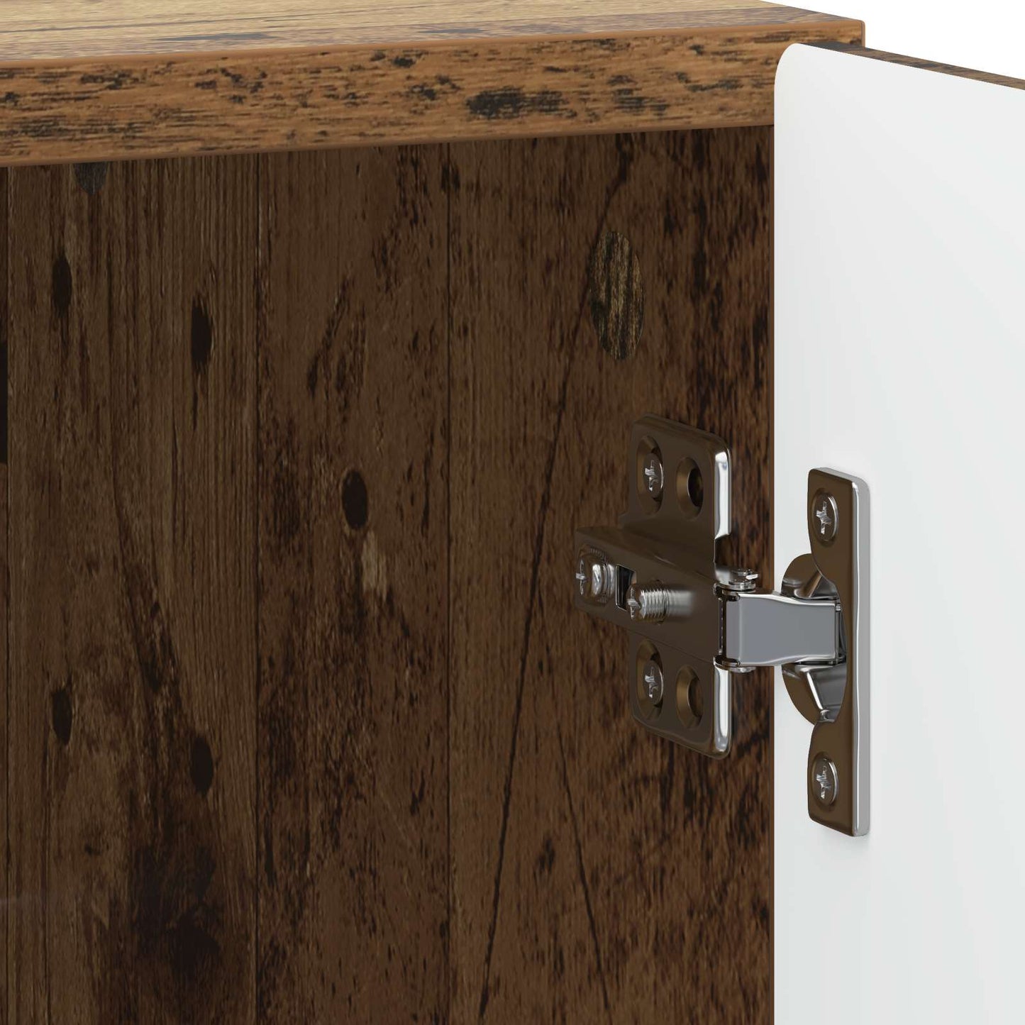 Bedside Cabinet 2 pcs Old Wood 43 x 34.5 x 50 cm
