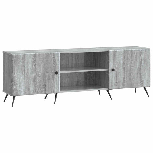 TV Cabinet 150 x 31 x 50 cm Grey Sonoma Engineered Wood TV Cabinet 150 x 31 x 50 cm Grey Sonoma Engineered Wood