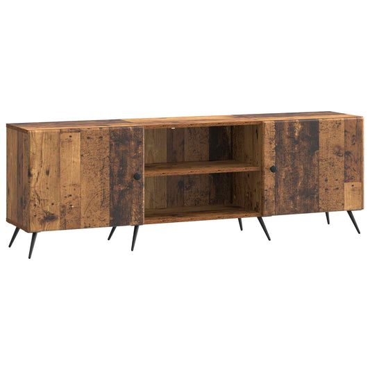 TV Cabinet Old Wood 150 x 31 x 50 cm Engineered Wood TV Cabinet Old Wood 150 x 31 x 50 cm Engineered Wood