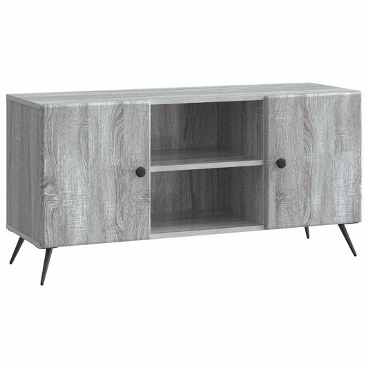 TV Cabinet Grey Sonoma 102 x 34.5 x 50 cm Engineered Wood TV Cabinet Grey Sonoma 102 x 34.5 x 50 cm Engineered Wood
