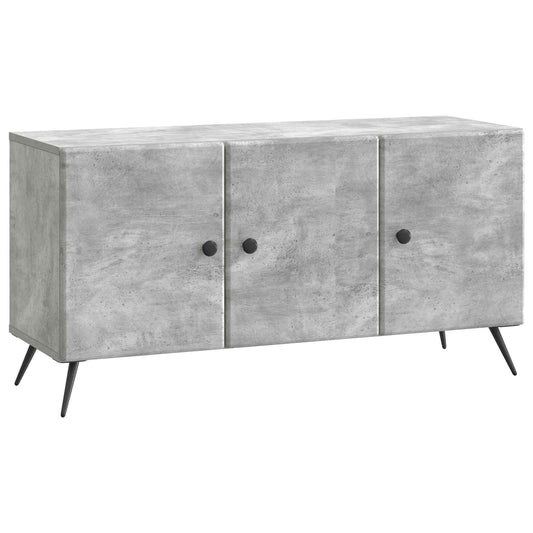 TV Cabinet Concrete Grey 99 x 34.5 x 50 cm Engineered Wood TV Cabinet Concrete Grey 99 x 34.5 x 50 cm Engineered Wood