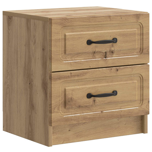 Bedside Cabinet Artisan Oak 43 x 34.5 x 44.5 cm Engineered Wood Bedside Cabinet Artisan Oak 43 x 34.5 x 44.5 cm Engineered Wood