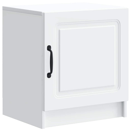 Bedside Cabinet White 43 x 34.5 x 47 cm Engineered Wood Bedside Cabinet White 43 x 34.5 x 47 cm Engineered Wood