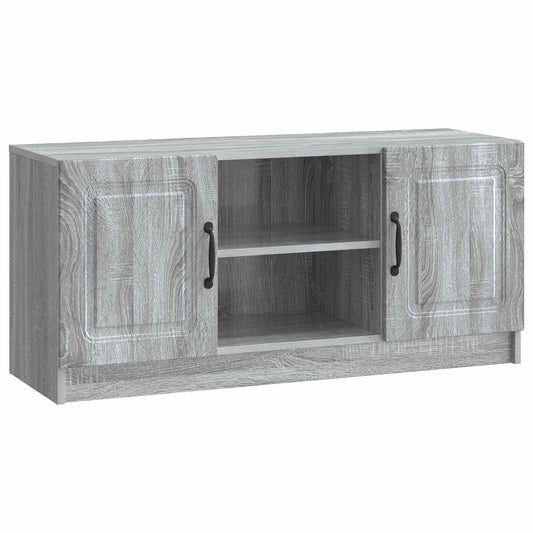 TV Cabinet Grey Sonoma 102 x 34.5 x 47 cm Engineered Wood TV Cabinet Grey Sonoma 102 x 34.5 x 47 cm Engineered Wood