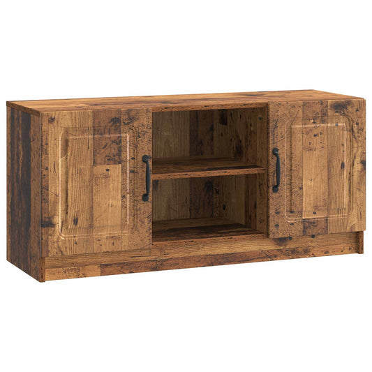TV Cabinet Old Wood 102 x 34.5 x 47 cm Engineered Wood TV Cabinet Old Wood 102 x 34.5 x 47 cm Engineered Wood