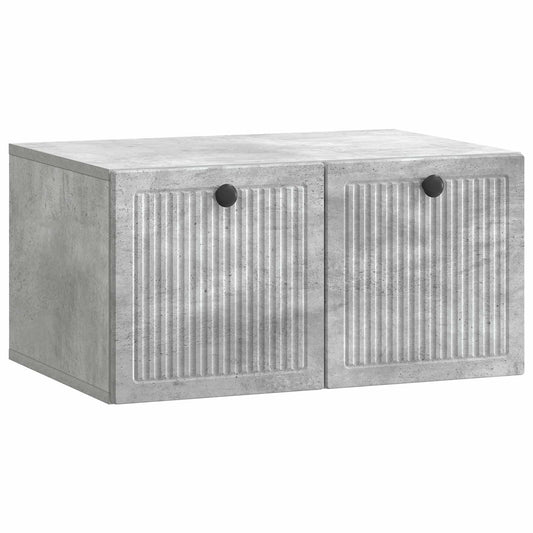 Wall-Mounted TV Cabinet Concrete Grey 59.5 x 41 x 30 cm Wall-Mounted TV Cabinet Concrete Grey 59.5 x 41 x 30 cm