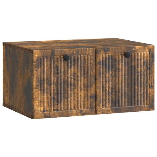 Wall-Mounted TV Cabinet Smoked Oak 59.5 x 41 x 30 cm Wall-Mounted TV Cabinet Smoked Oak 59.5 x 41 x 30 cm