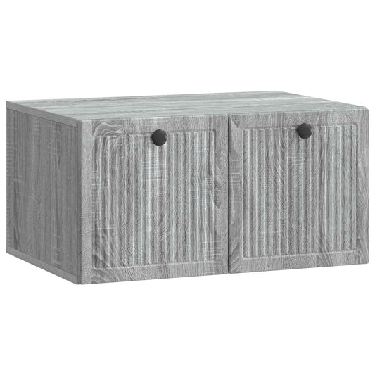 Wall-Mounted TV Cabinet Grey Sonoma 59.5 x 41 x 30 cm Wall-Mounted TV Cabinet Grey Sonoma 59.5 x 41 x 30 cm