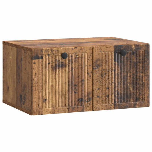 Wall-Mounted TV Cabinet Wall-mounted Old Wood 59.5 x 41 x 30 cm Wall-Mounted TV Cabinet Wall-mounted Old Wood 59.5 x 41 x 30 cm