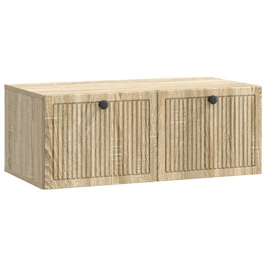 Wall-Mounted TV Cabinet Sonoma Oak 78.5 x 41 x 30 cm Wall-Mounted TV Cabinet Sonoma Oak 78.5 x 41 x 30 cm