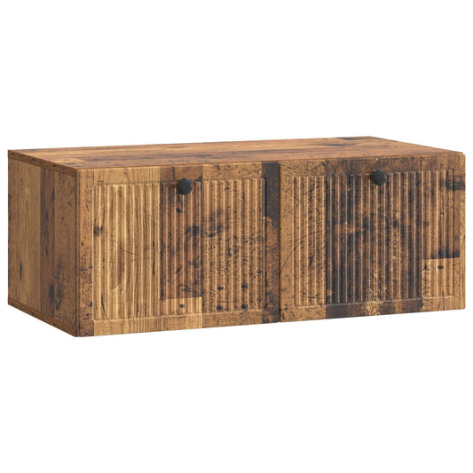 Wall-Mounted TV Cabinet Wall-mounted Old Wood 78.5 x 41 x 30 cm Wall-Mounted TV Cabinet Wall-mounted Old Wood 78.5 x 41 x 30 cm