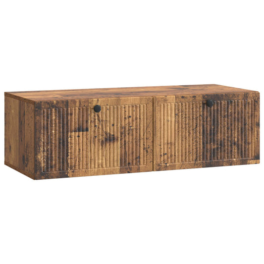 Wall-Mounted TV Cabinet Wall-mounted Old Wood 98 x 41 x 30 cm Wall-Mounted TV Cabinet Wall-mounted Old Wood 98 x 41 x 30 cm
