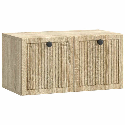 Wall-Mounted TV Cabinet Sonoma Oak 59.5 x 31 x 30 cm Wall-Mounted TV Cabinet Sonoma Oak 59.5 x 31 x 30 cm